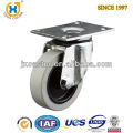 China 3 inch good quality PU swivel caster wheels for Furniture